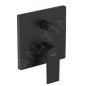 Hansgrohe Vernis Shape - Mitigeur de baignoire encastré, noir mat 71469670