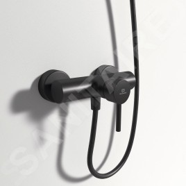 Ideal Standard CeraLine - Mitigeur de douche, noir BC200XG