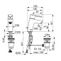 Hansa Vantis - Mitigeur de lavabo avec vidage, chrome 52402263