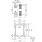 Steinberg Corps d’encastrement - Corps d’encastrement pour mitigeurs thermostatiques encastrés avec Pushtronic 039 4100