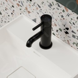 Steinberg 100 - Mitigeur de lavabo, noir 100 1050 S