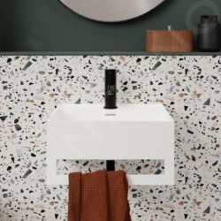 Steinberg 100 - Mitigeur de lavabo, noir 100 1050 S