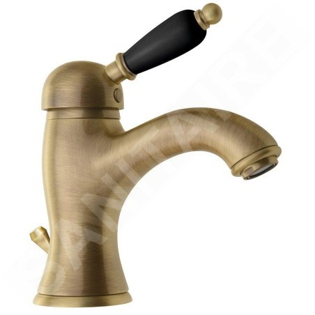 Sapho Kirké Black - Mitigeur de lavabo avec vidage, bronze KI02NB