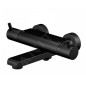Steinberg 100 - Mitigeur thermostatique de baignoire, noir mat 100 3170 S