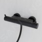 Steinberg 100 - Mitigeur thermostatique de douche, noir mat 100 3200 S