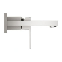 Grohe Eurocube - Mitigeur de lavabo encastré, installation 2 trous, supersteel 19895DC0