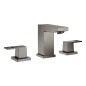 Grohe Eurocube - Mitigeur de lavabo avec vidage, installation à 3 trous,Hard Graphite brossé 20351AL0