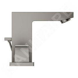 Grohe Eurocube - Mitigeur de lavabo avec vidage, installation à 3 trous,Hard Graphite brossé 20351AL0