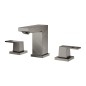 Grohe Eurocube - Mitigeur de lavabo avec vidage, installation à 3 trous,Hard Graphite brossé 20351AL0