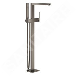 Grohe Plus - Mitigeur de baignoire à monter au sol, Hard Graphite brossé 23846AL3