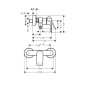 Hansgrohe Rebris E - Mitigeur de douche, chrome 72650000