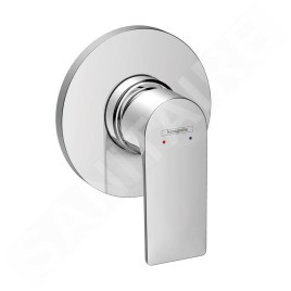 Hansgrohe Rebris E - Mitigeur de douche encastré, avec corps, chrome 72658000