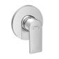 Hansgrohe Rebris E - Mitigeur de douche encastré, avec corps, chrome 72658000