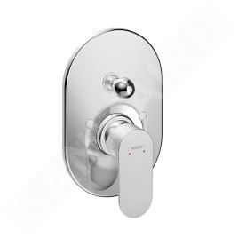 Hansgrohe Rebris S - Mitigeur de baignoire encastré, avec corps, chrome 72448000