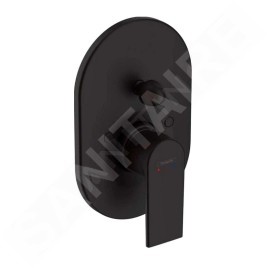 Hansgrohe Vernis Shape - Mitigeur de baignoire encastré, avec corps d’encastrement, noir mat 71472670