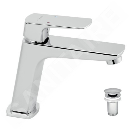 Novaservis Nobless Ego - Mitigeur de lavabo avec vidage, chrome 43003,0