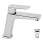 Novaservis Nobless Ego - Mitigeur de lavabo avec vidage, chrome 43003,0