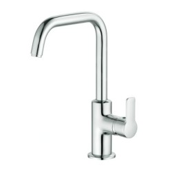 Kludi Pure&Easy - Mitigeur de lavabo avec bec pivotant, chrome 370240565