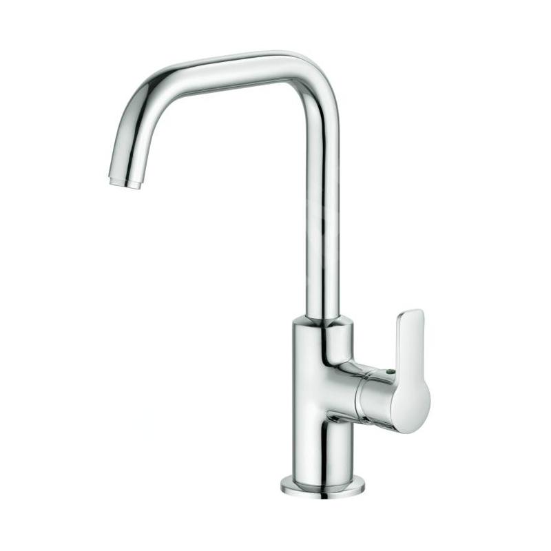 Kludi Pure&Easy - Mitigeur de lavabo avec bec pivotant, chrome 370240565
