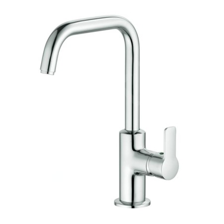 Kludi Pure&Easy - Mitigeur de lavabo avec bec pivotant, chrome 370240565