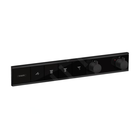 Hansgrohe RainSelect - Mitigeur encastré pour 4 sorties, noir mat 15382670