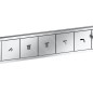 Hansgrohe RainSelect - Robinet encastré avec 5 fonctions, chrome 15384000