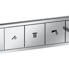 Hansgrohe RainSelect - Robinet encastré avec 3 fonctions, chrome 15381000