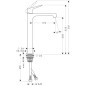 Axor Citterio M - Mitigeur de lavabo, chrome 34127000