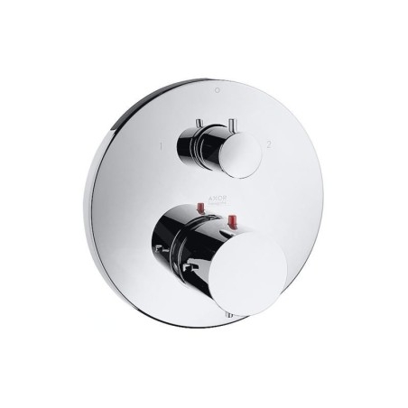 Axor Starck - Mitigeur thermostatique encastré pour baignoire avec robinet, chrome 10720000