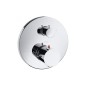Axor Starck - Mitigeur thermostatique encastré pour baignoire avec robinet, chrome 10720000