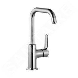 Kludi Objekta - Mitigeur de lavabo avec bec pivotant, chrome 320240575