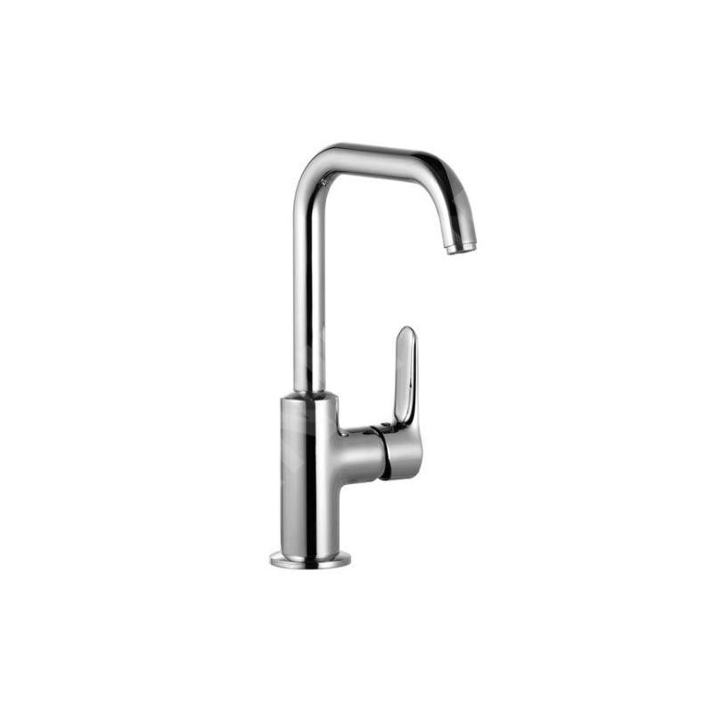 Kludi Objekta - Mitigeur de lavabo avec bec pivotant, chrome 320240575