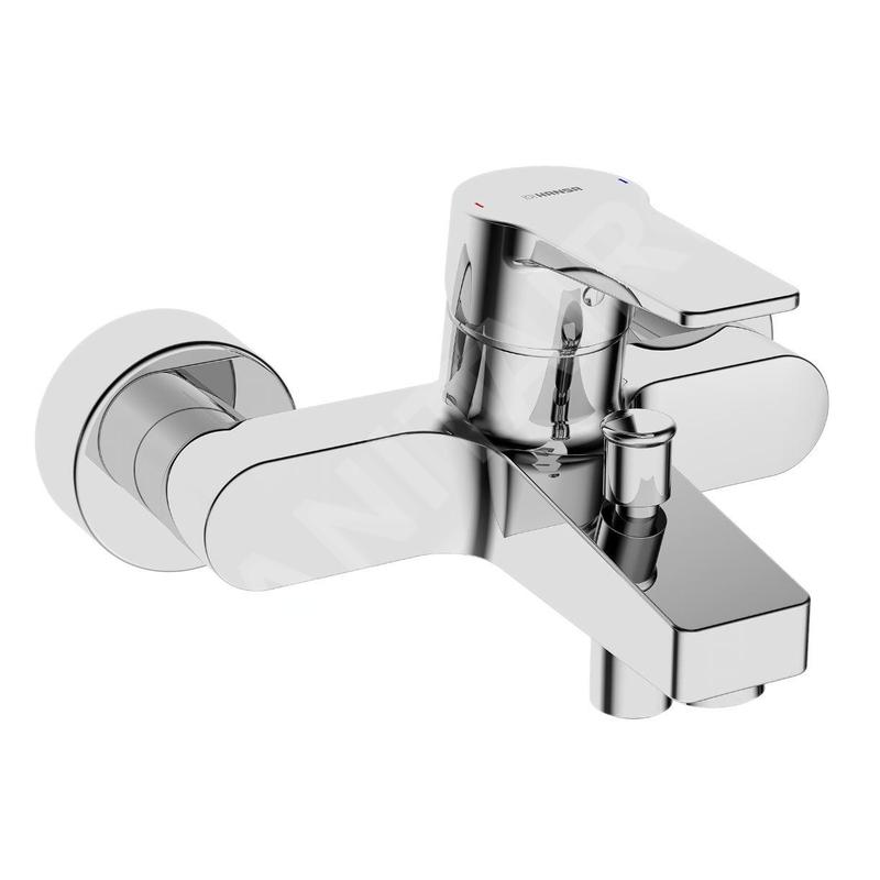 Hansa Twist - Mitigeur de baignoire, chrome 09742183
