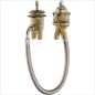 Hansgrohe Corps d’encastrement - Corps d’encastrement de mitigeur 2 trous à monter sur bord de baignoire 13159180