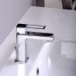 Paffoni Effe - Mitigeur de lavabo Medium avec vidage, chrome EF073CR
