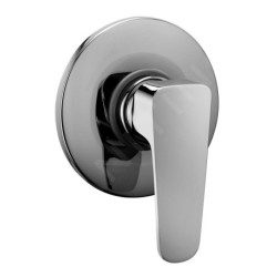 Paffoni Sly - Mitigeur de douche encastré avec corps d’encastrement, chrome SY010CR