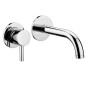 Paffoni Stick - Mitigeur de lavabo encastré avec corps d’encastrement, installation 2 trous, chrome SK007CR70
