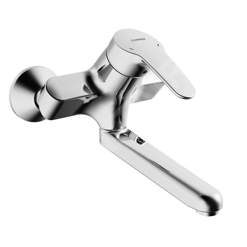 Hansa Mix - Mitigeur de lavabo mural, chrome 01948183 Hansa Mix - Mitigeur de lavabo mural, chrome 01948183
