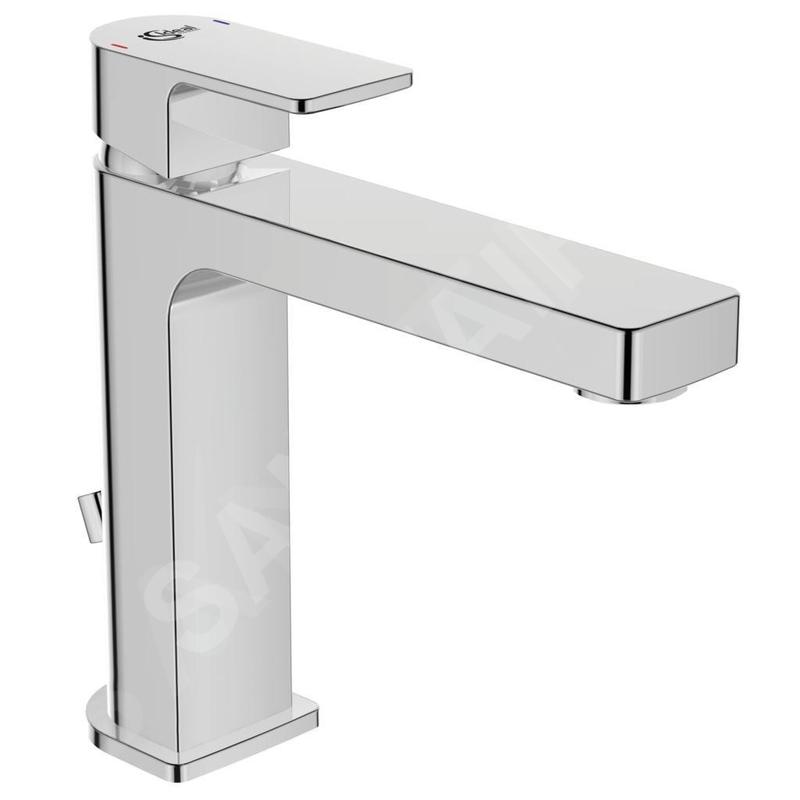 Ideal Standard Edge - Mitigeur de lavabo Grande Slim avec bonde, chrome A7106AA
