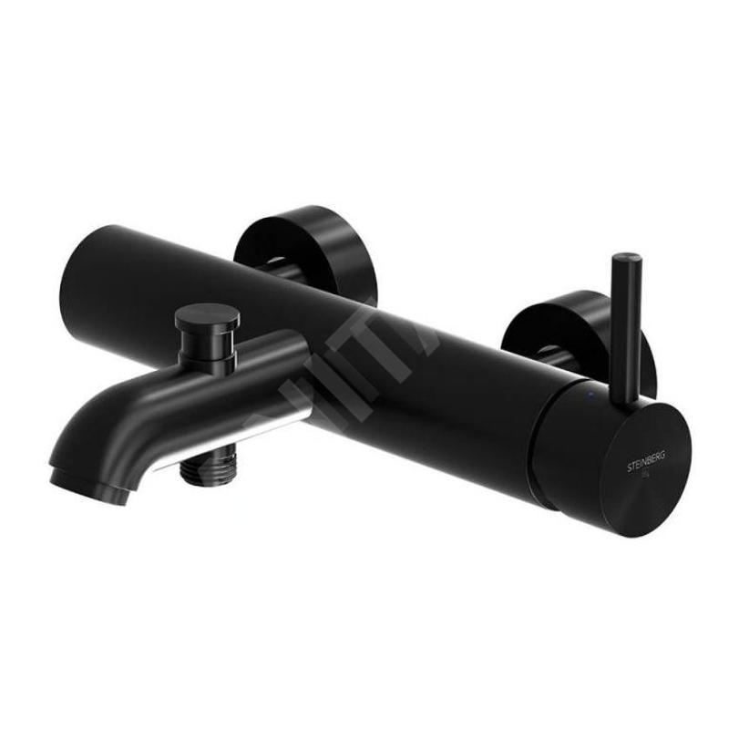Steinberg 100 - Mitigeur de baignoire, noir mat 100 1100 S