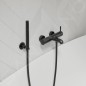 Steinberg 100 - Mitigeur de baignoire, noir mat 100 1100 S