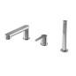 Ravak Puri - Mitigeur pour rebord de baignoire PU 026.00, 3 trous, chrome X070142 Ravak Puri - Mitigeur pour rebord de baignoire PU 026.00, 3 trous, chrome X070142