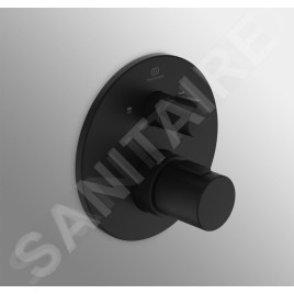 Ideal Standard CeraTherm - Mitigeur de bain thermostatique encastré, noir A5814XG