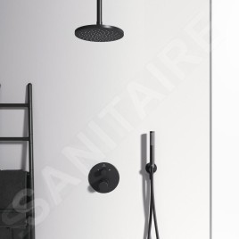 Ideal Standard CeraTherm - Mitigeur de bain thermostatique encastré, noir A5814XG