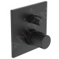 Ideal Standard CeraTherm - Mitigeur de bain thermostatique encastré, noir A7522XG