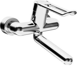 Hansa Medipro - Mitigeur de lavabo mural, chrome 02552205