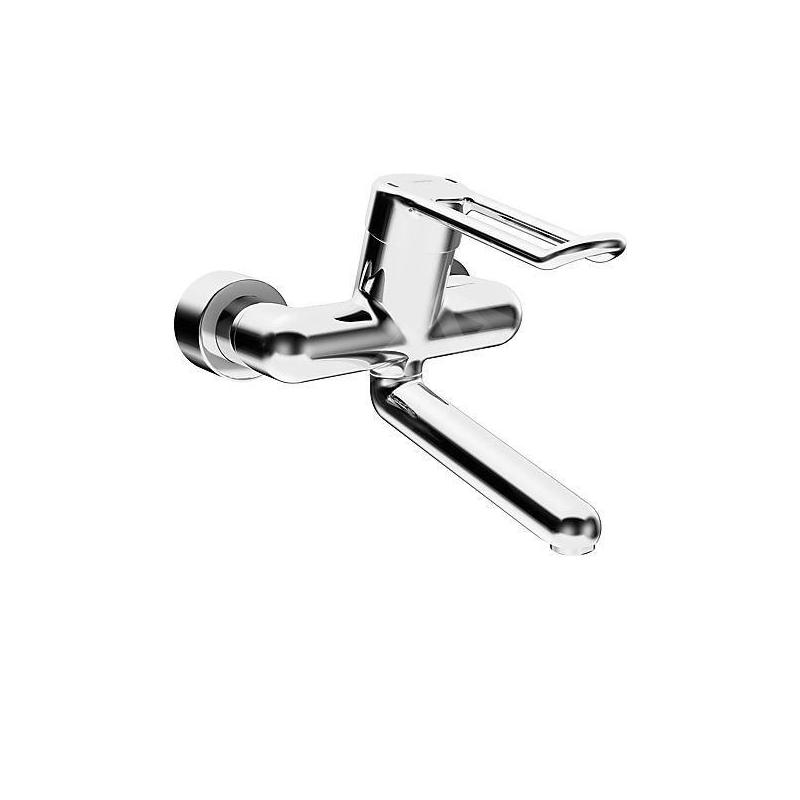Hansa Medipro - Mitigeur de lavabo mural, chrome 02552205 Hansa Medipro - Mitigeur de lavabo mural, chrome 02552205