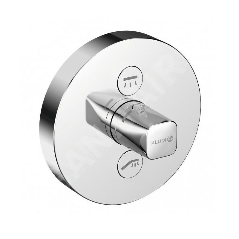 Kludi Push - Mitigeur encastré pour 2 sorties, chrome 387120538