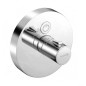 Kludi Push - Mitigeur de douche thermostatique encastré, pour 1 sortie, chrome 389020538