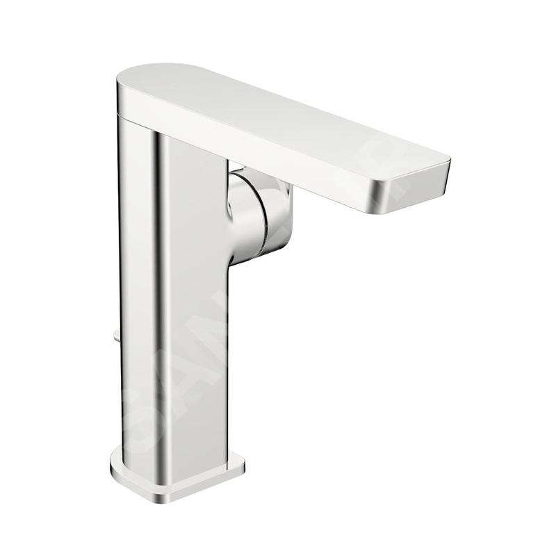 Hansa Stela - Mitigeur de lavabo avec bec pivotant et vidage, chrome 57152273